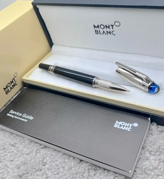 Mont Blanc Starwalker resin fineliner Roller Pen - 6 first copy