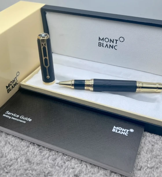 Mont Blanc Victor Hugo Edition Roller Pen - 3 first copy