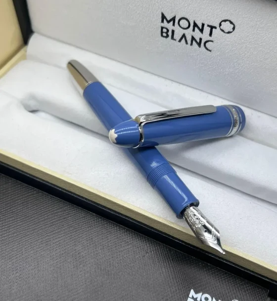 Mont Blanc Meisterstuck Glacier LeGrand Fountain Pen first copy