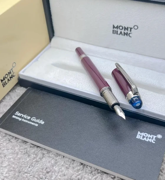 Mont Blanc Starwalker Resin Blue Fountain Pen - 1 first copy