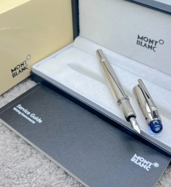 Mont Blanc Starwalker Resin Blue Fountain Pen - 1 first copy