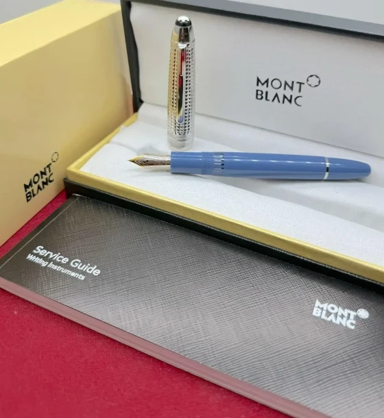 Mont Blanc Glacier Fountain Pen first copy
