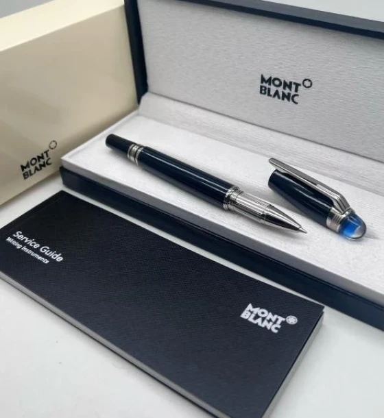 Mont Blanc Top Blue Roller Pen first copy