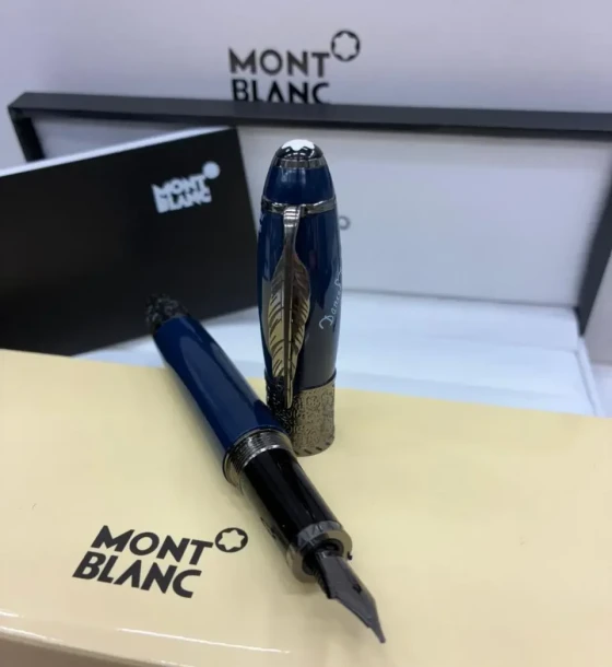 Mont Blanc Daniel Defoe Fountain Pen - 2 first copy