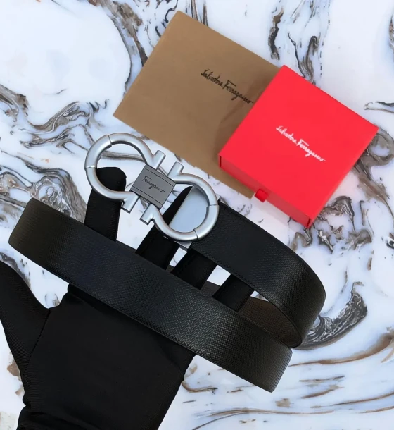 Salvatore Ferragamo Reversible Belt first copy