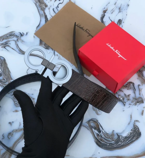 Salvatore Ferragamo Reversible Belt first copy