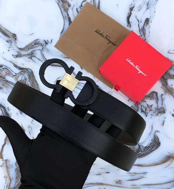 Salvatore Ferragamo Reversible Belt first copy