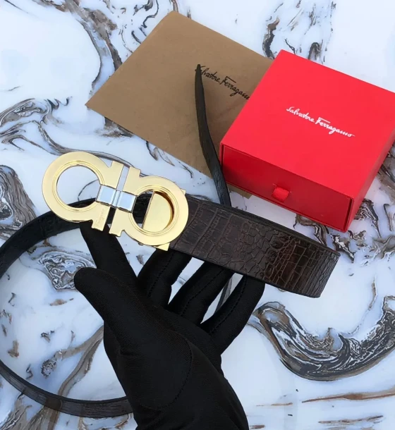 Salvatore Ferragamo Reversible Belt first copy