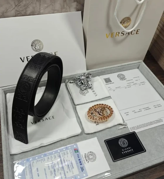 Louis Vuitton Two Buckle Combo Reversible Belt first copy