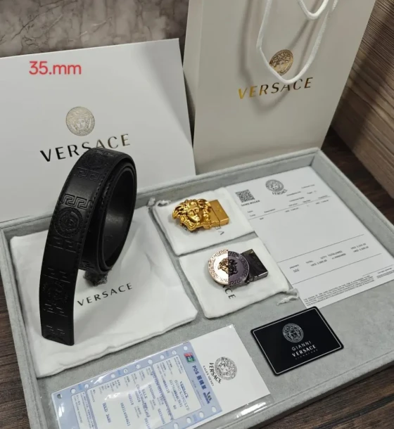Louis Vuitton Two Buckle Combo Reversible Belt first copy