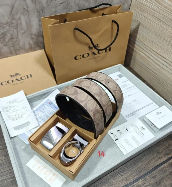 Louis Vuitton Two Buckle Combo Reversible Belt first copy