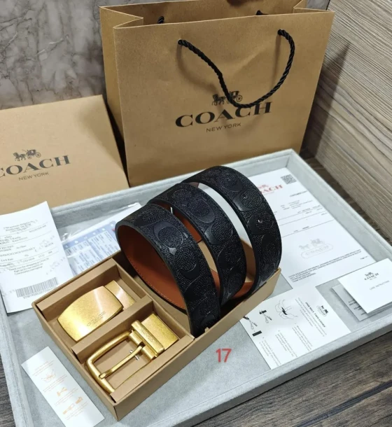 Louis Vuitton Two Buckle Combo Reversible Belt first copy