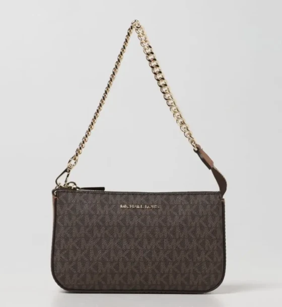 Michael Kors Coffee Jetset Shoulder Bag first copy