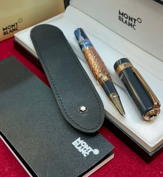 Mont Blanc MB Leo Tolstoy Rollerball Pen - 3 first copy