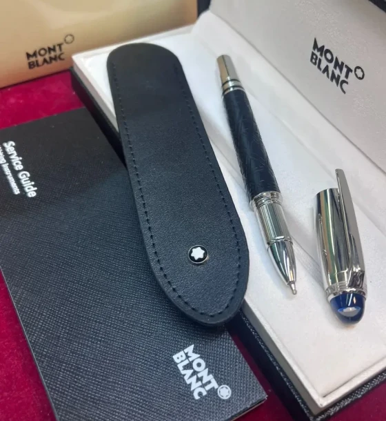 Mont Blanc MB Starwalker Space Blue Resin Rollerball Pen - 2 first copy