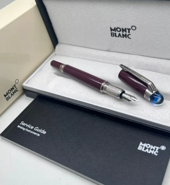 Mont Blanc MB Top Blue Edition Fountain Pen - 5 first copy