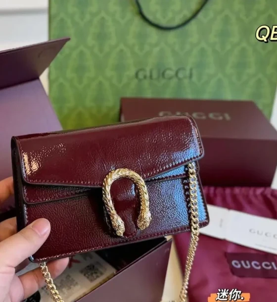 Gucci Dionysus Mini Patent Bag first copy