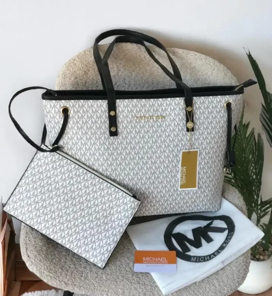 Michael Kors Jet Set Tote Bag With Pouch first copy