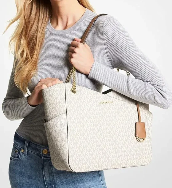 Michael Kors Jet Set Travel Large Chain Shoulder Bag first copy