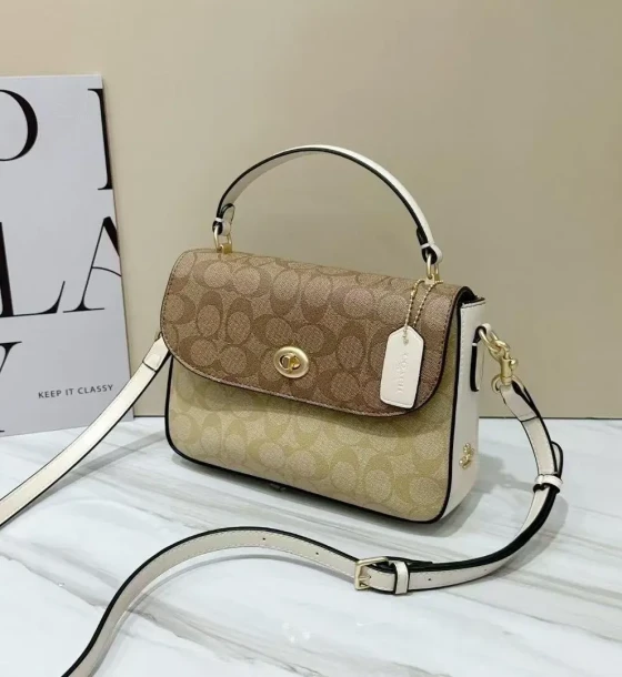 Coach Marlie Top Handle Bag first copy