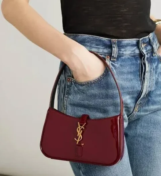 YSL Saint Laurent Patent Leather Bag first copy