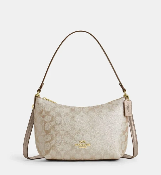 Coach Zip Top Shoulder Bag first copy