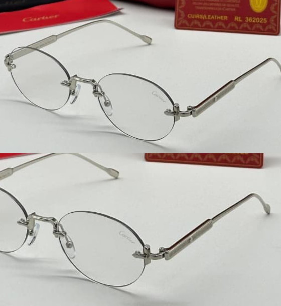 Cartier C1872r Oval Eyeglasses first copy