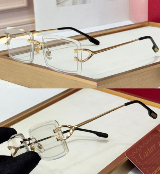 Cartier Cr926 Rimless Sunglasses first copy