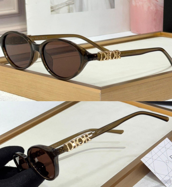 Dior D2853r Oval Sunglasses first copy