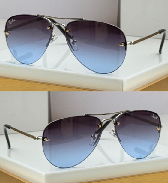 R006 Aviator Rimless Sunglasses first copy