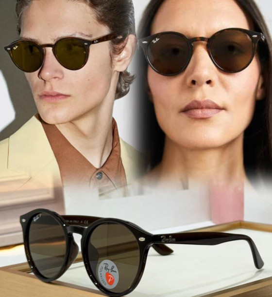 R725b Round Unisex Sunglasses first copy