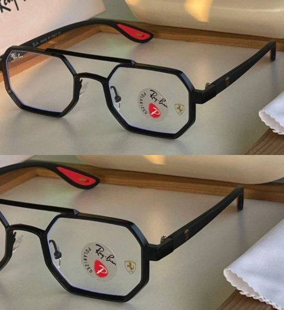 Ray-Ban Rectangle Rb Hexa Eyeglasses first copy
