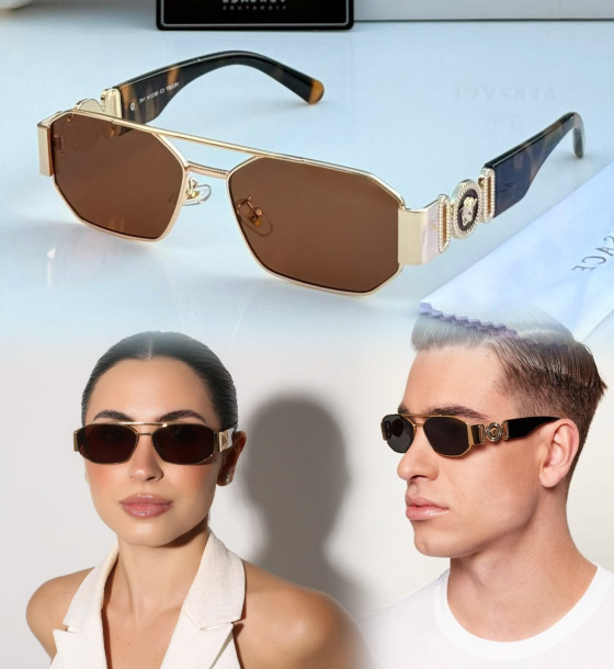 Versace V22c Unisex Hexa Sunglasses first copy