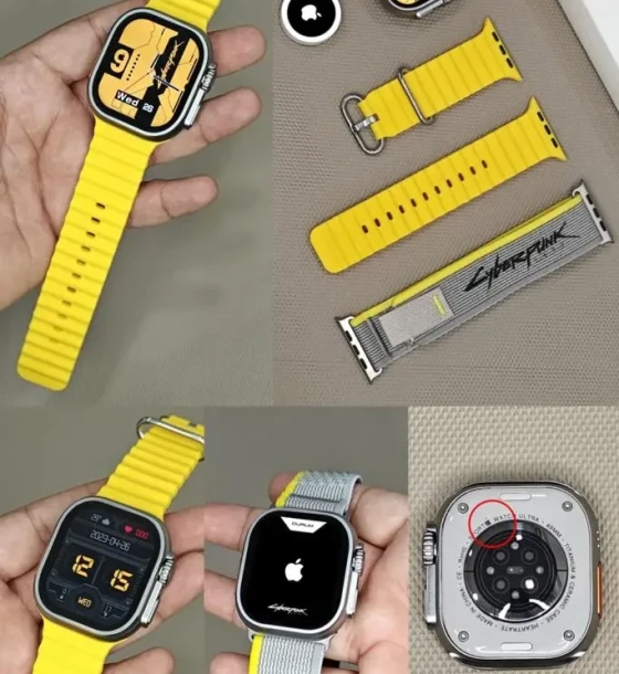 Apple Watch Ultra 2 Cyberpunk Edition first copy