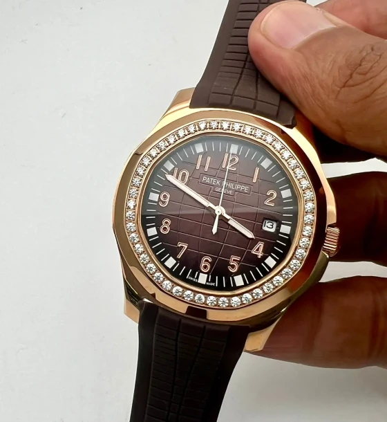 Patek Philippe AQUANAUT LUCE MENS QUARTZ WATCH first copy
