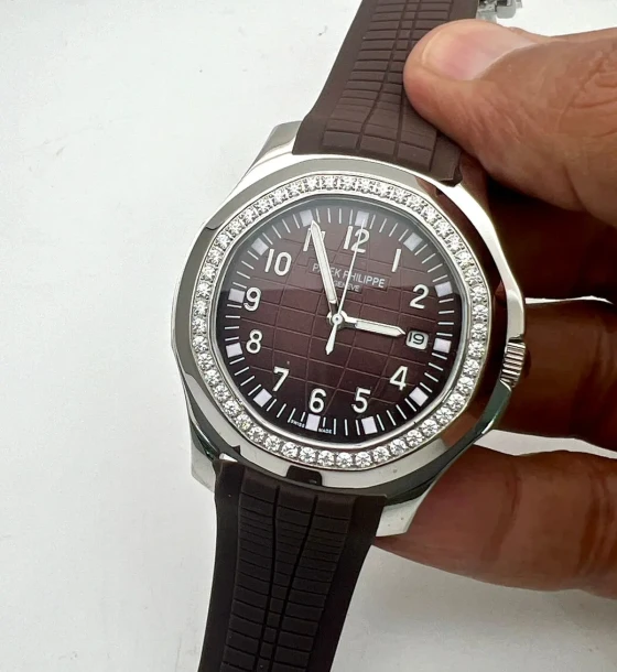 Patek Philippe AQUANAUT LUCE MENS QUARTZ WATCH first copy
