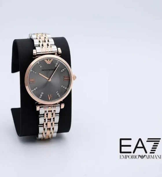 Armani Diamonds Zoom Face Womens Watch first copy