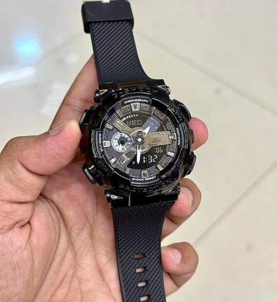 Casio GM110BB-1A - Analog-Digital Quartz first copy