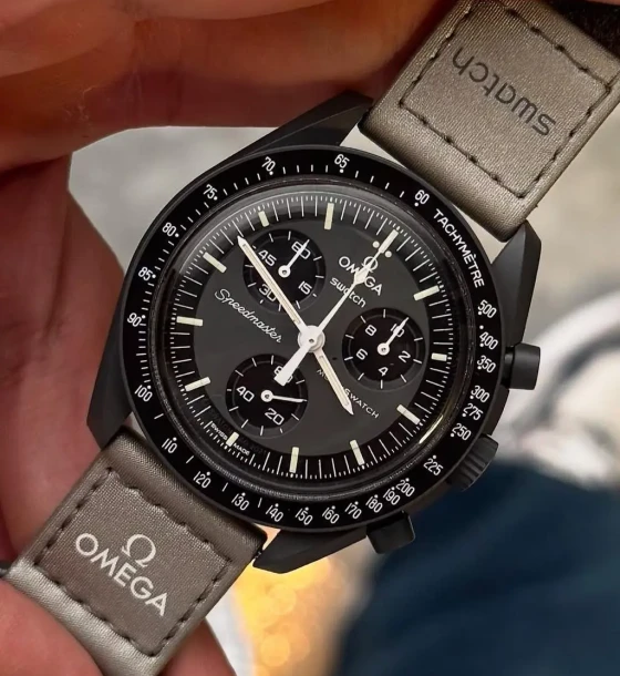 Omega Mission to Mercury Chronograph Quartz first copy