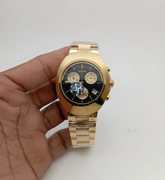 Rado NEW DIASTER MEN'S CHRONOGRAPH WATCH first copy