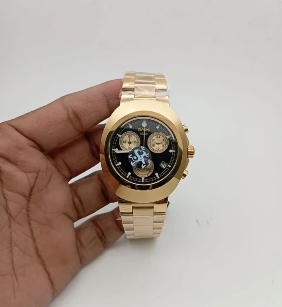 Rado NEW DIASTER MEN'S CHRONOGRAPH WATCH first copy