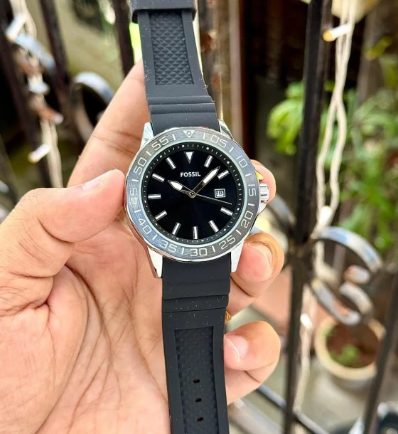 Fossil Open Back Machinery Watch first copy