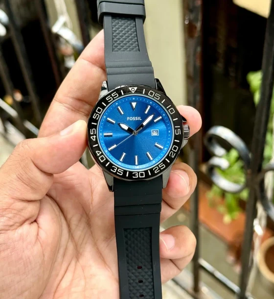 Fossil Open Back Machinery Watch first copy
