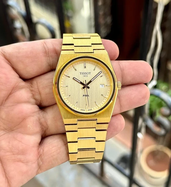 Tissot PRX GOLD Quartz Movement first copy