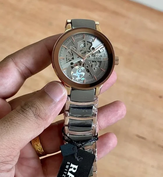 Rado RD CENTRIX AUTOMATIC OPEN HEART WATCH first copy