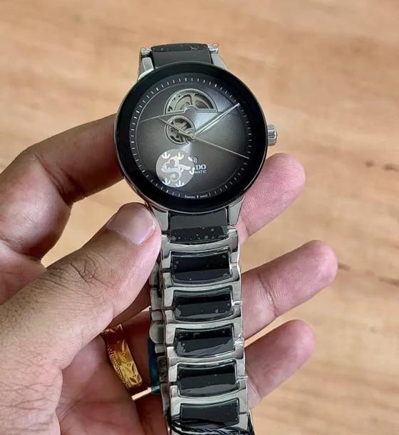 Rado RD CENTRIX AUTOMATIC OPEN HEART WATCH first copy