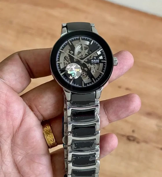 Rado RD CENTRIX AUTOMATIC OPEN HEART WATCH first copy