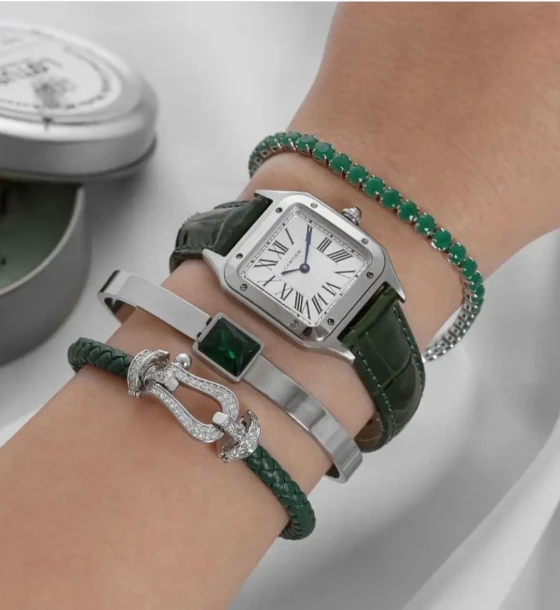 Cartier Santos Dumont Laquer first copy