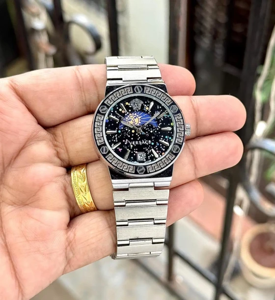 Versace Sun-Moon Working Watch first copy