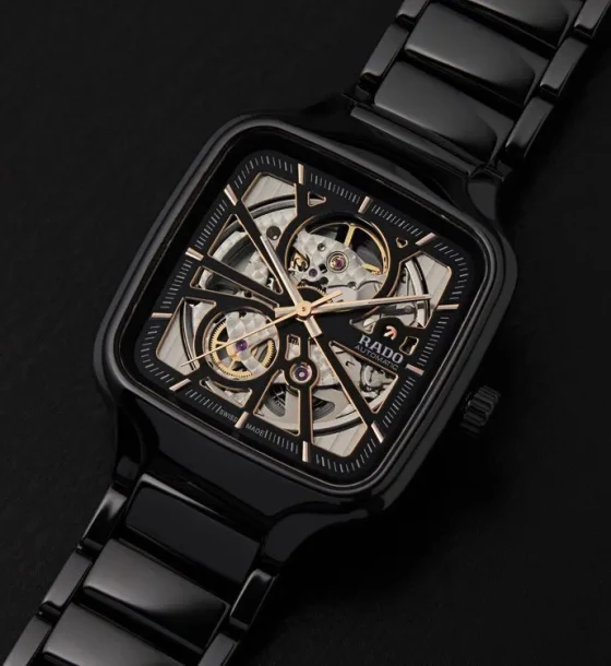 Rado True Square Automatic Open Heart Watch first copy